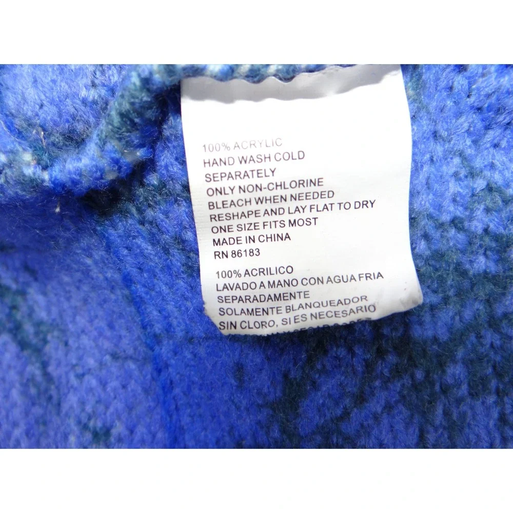 Infinity Scarf‎ Winter Landscape Tree Sunset Print Blue Purple